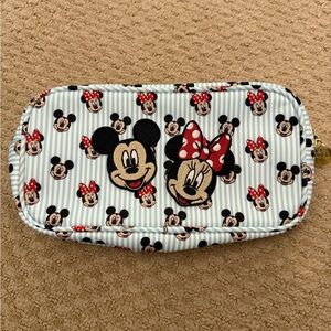 Stoney Clover Lane Disney Mickey and Minnie Small Pouch